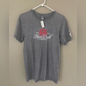 Men’s Maui Built Gray Crewneck Slim Fit Crewneck Tshirt Size S